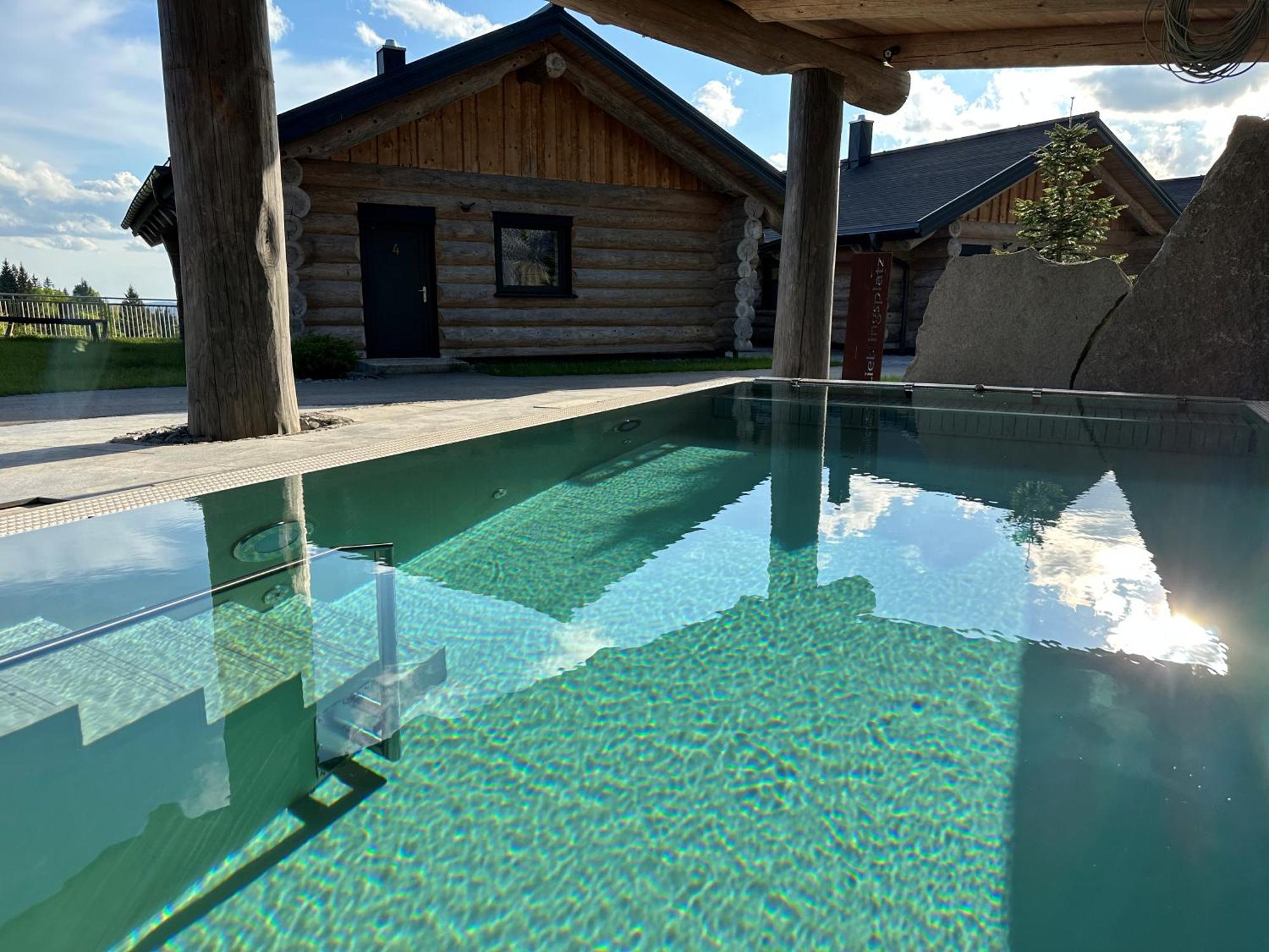 Blockhausen Luxus Chalets Oberschwarzenberg Eksteriør billede